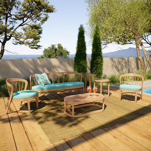 contemporary lounge garden set