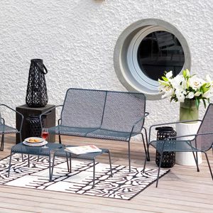contemporary garden bench