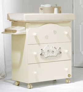 wooden changing table 1