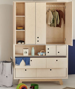 contemporary wardrobe