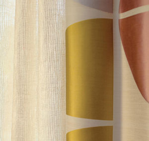 plain sheer curtain fabric