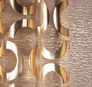 patterned sheer curtain fabric