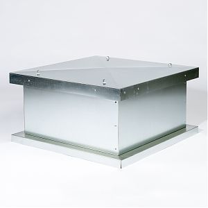 double-flow roof fan