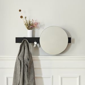 wall-mounted mirror