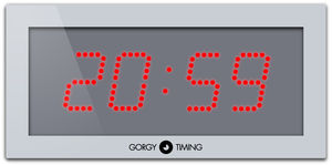 contemporary clocks / digital / wall-mounted / outdoor