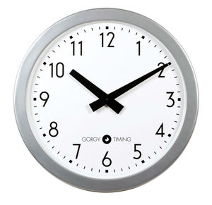 contemporary clocks / analog / wall-mounted / LED