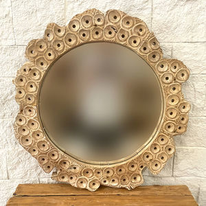 wall-mounted mirror