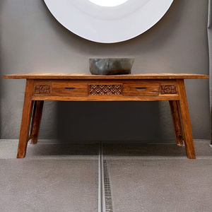 Provence style bathroom cabinet 1