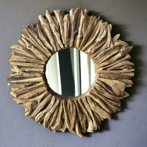 wall-mounted mirror