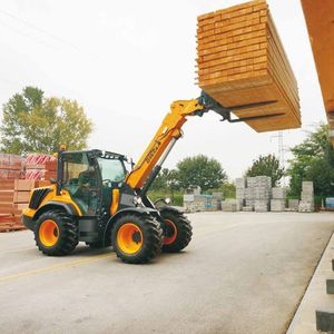 rubber-tired loader