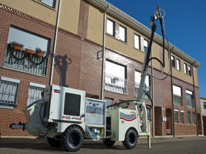 concrete spraying machine