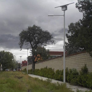 modern solar lamp post