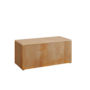 contemporary garden bench