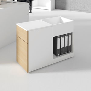 melamine office unit
