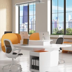 workstation desk / contemporary / for office / modular