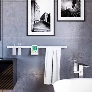 wall-mounted shelves