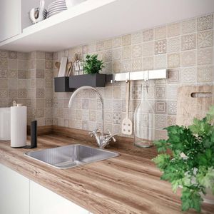 wall-mounted shelving system