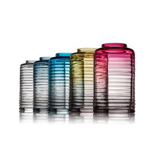 contemporary vase / blown glass