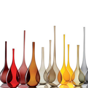 blown glass bottle