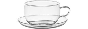 borosilicate glass cup