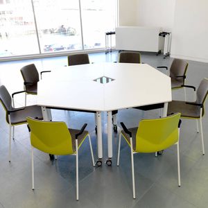 contemporary boardroom table