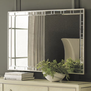 wall-mounted mirror