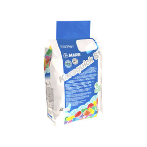 fixing adhesive mortar / for tiles / cement / quick-set