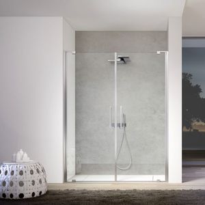 glass shower cubicle