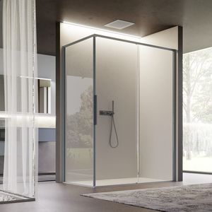 glass shower cubicle