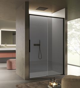glass shower cubicle