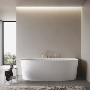 oval bathtub