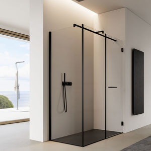 glass shower cubicle