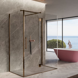 glass shower cubicle