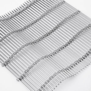 interior metal mesh / cladding / solar shading / stainless steel
