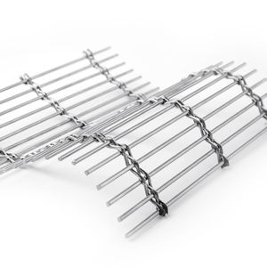 interior metal mesh / cladding / for ceilings / solar shading
