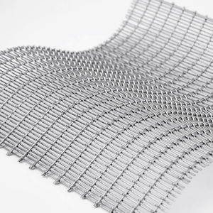 solar shading woven wire fabric / for ceilings / for interior / cladding