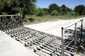 metal walkway