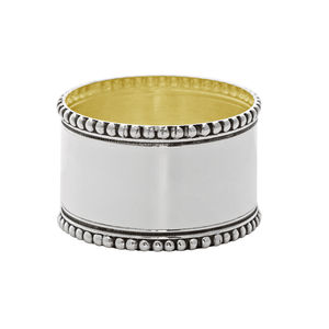 sterling silver napkin ring