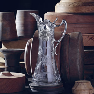 crystal pitcher