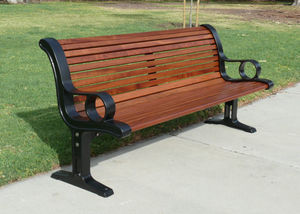 traditional public bench 1