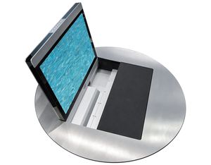 Retractable monitor - FOLD! 4K - ELEMENT ONE - LCD / full-color