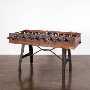 contemporary foosball table