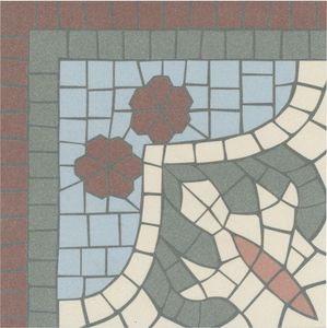 porcelain border tile