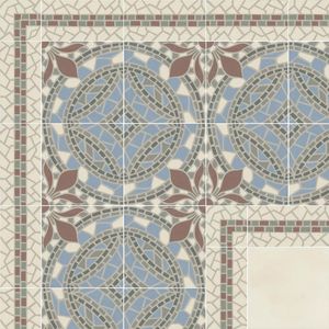 porcelain border tile