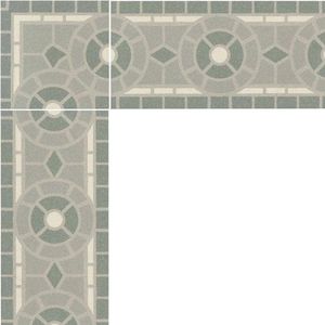 porcelain border tile