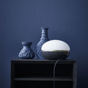 table lamp / contemporary / opalescent glass / ceramic