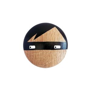 contemporary coat hook / oak
