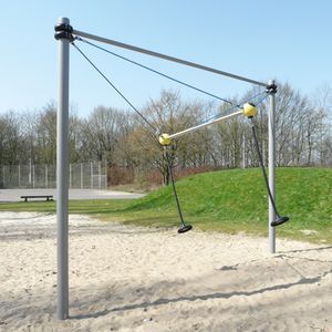 cable slide for playground