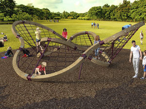 playground climbing net