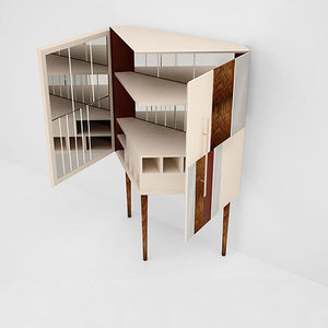 sideboard with long legs